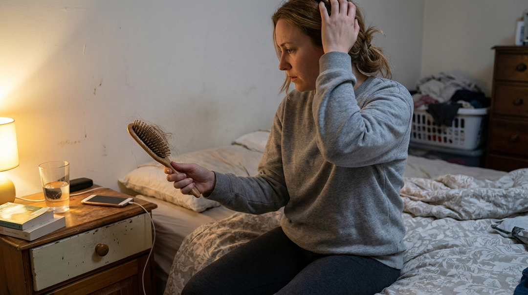 Stress, Burnout and Your Hair: How Modern Life Is Showing Up on Your Brush