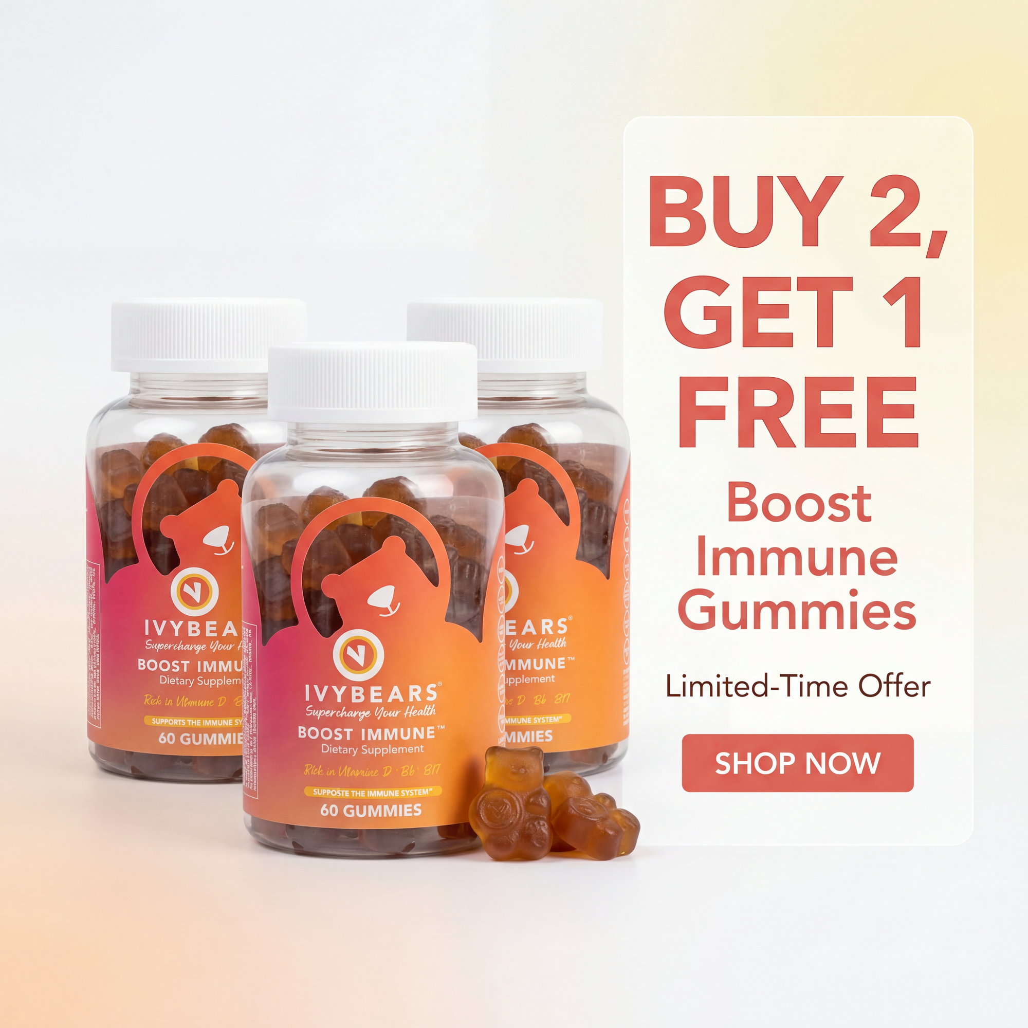 IVYBEARS® Boost Immune Support Gummies