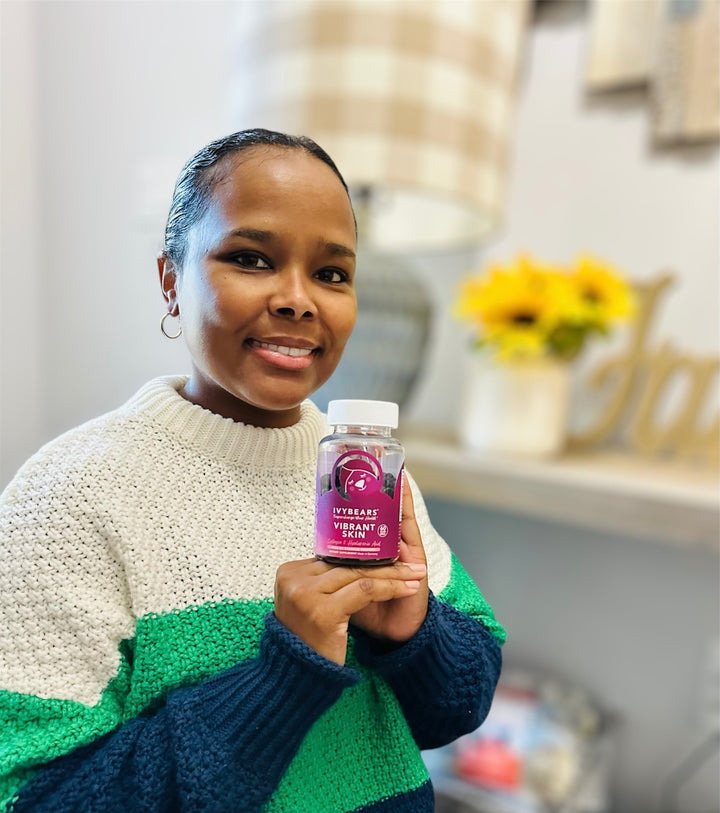 IVYBEARS® Vibrant Skin Gummies – Collagen & Hyaluronic Acid Daily