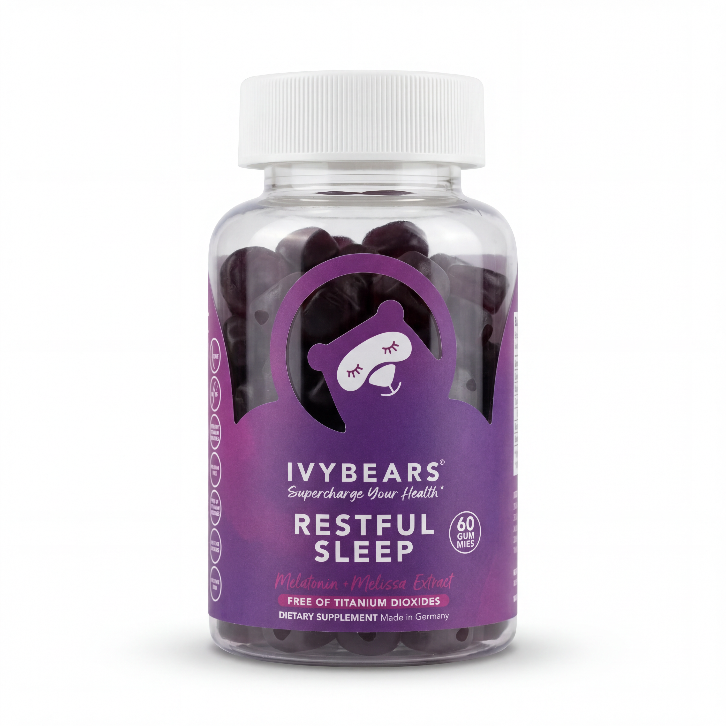 IVYBEARS® Restful Sleep Gummies – Natural Sleep Support for Stress-Free Nights
