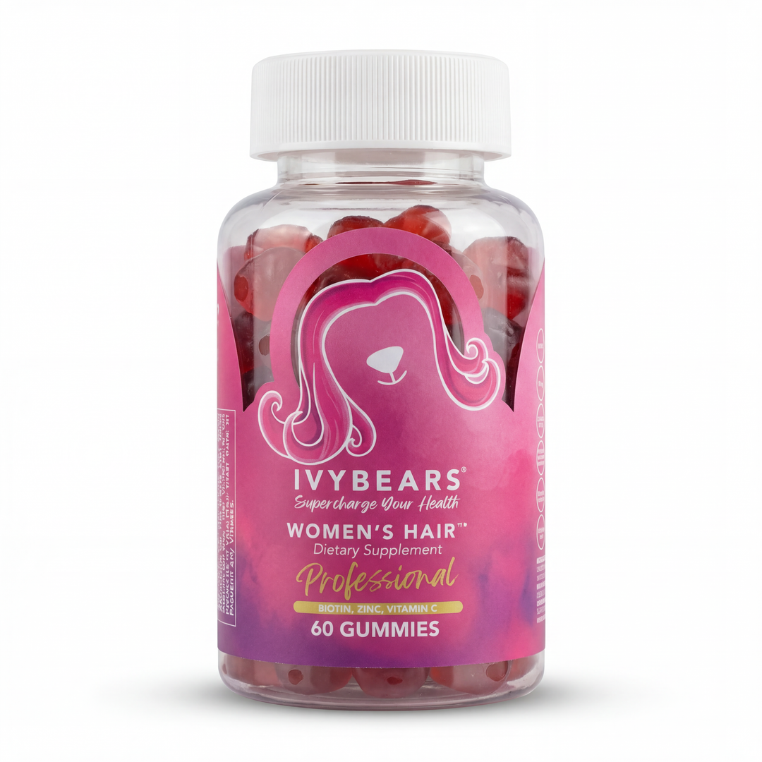 IvyBears® Women's Professional Hair Gummies – 5,000 mcg Biotin Gummies