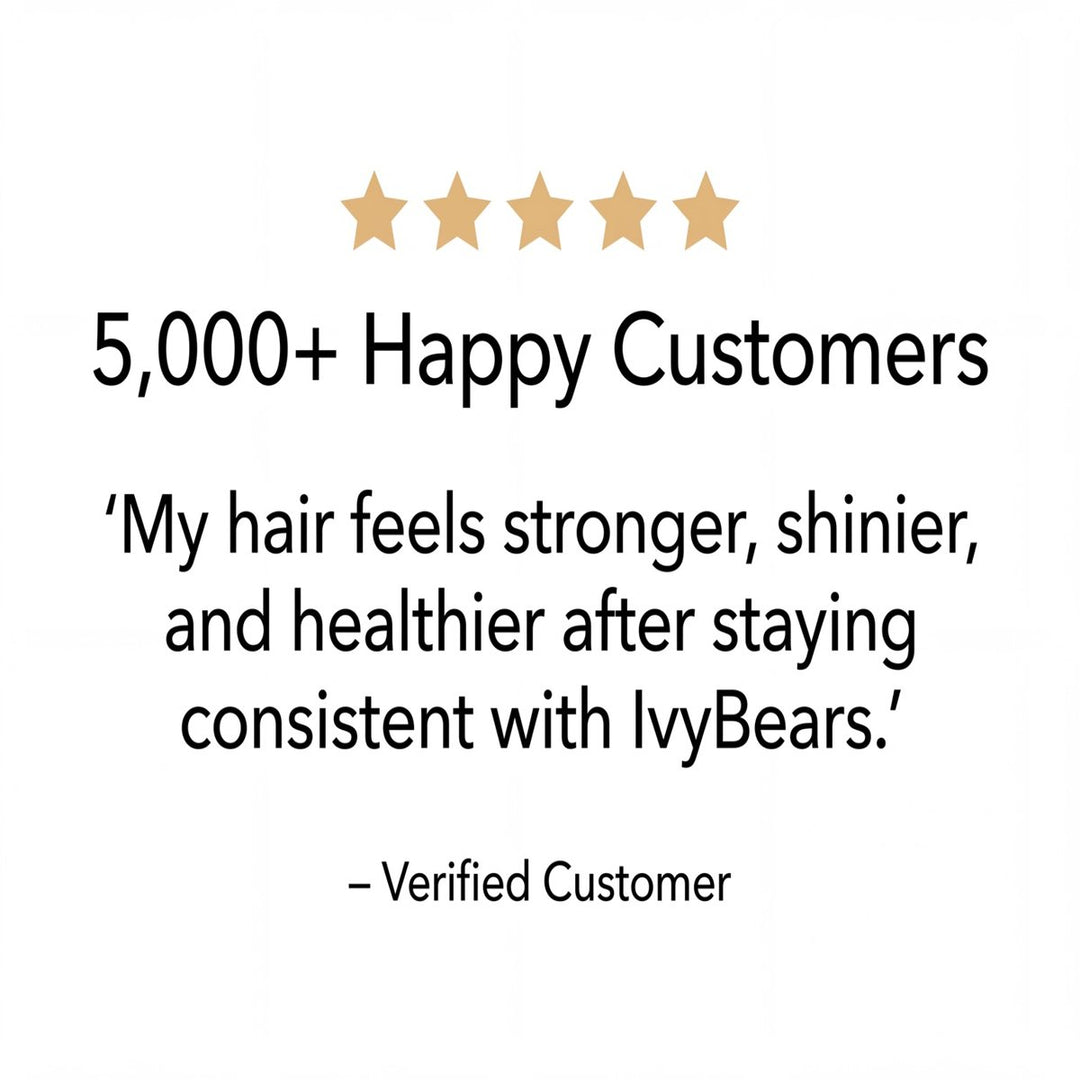 IvyBears® Women's Professional Hair Gummies – 5,000 mcg Biotin Gummies