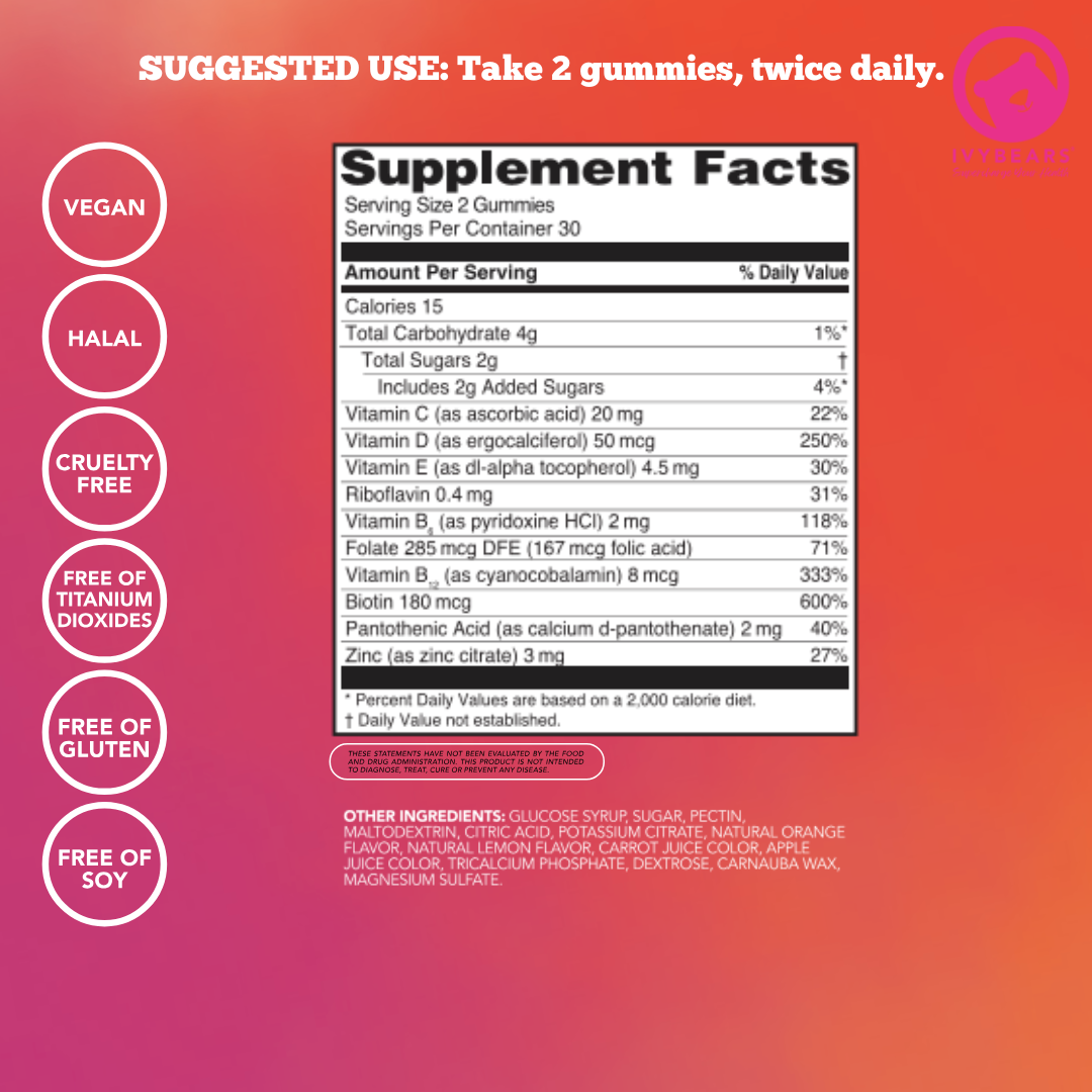 IVYBEARS® Boost Immune Gummies – Natural Immune Support for Year-Round Health