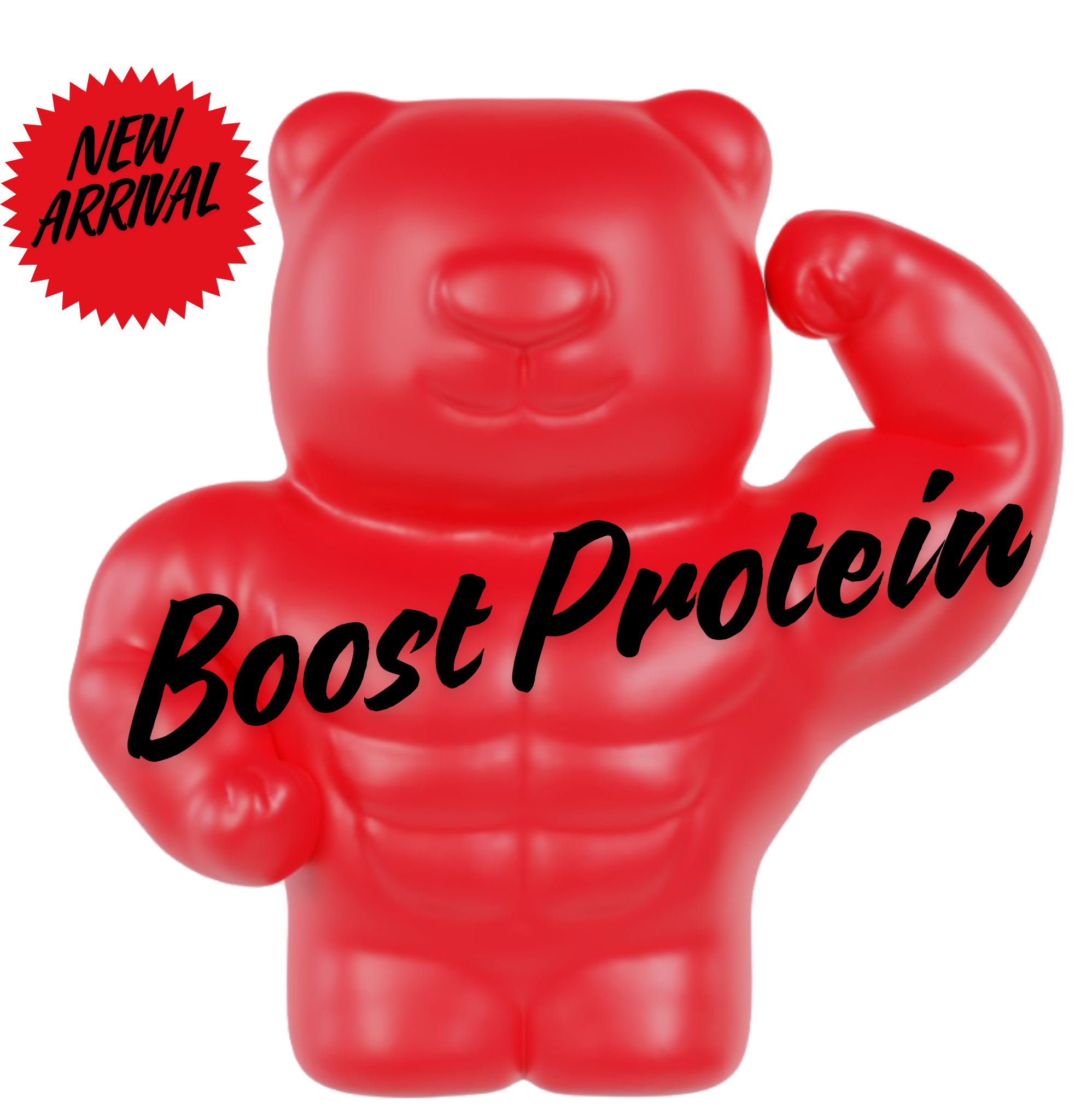 IvyBears® Protein Boost BCAA Gummies with 25g Pea Protein, Taurine, Creapure® Creatine, and Essential Vitamins | Boost Performance, Recovery, and Muscle Building