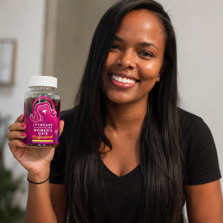 IvyBears® Women's Professional Hair Gummies – 5,000 mcg Biotin Gummies